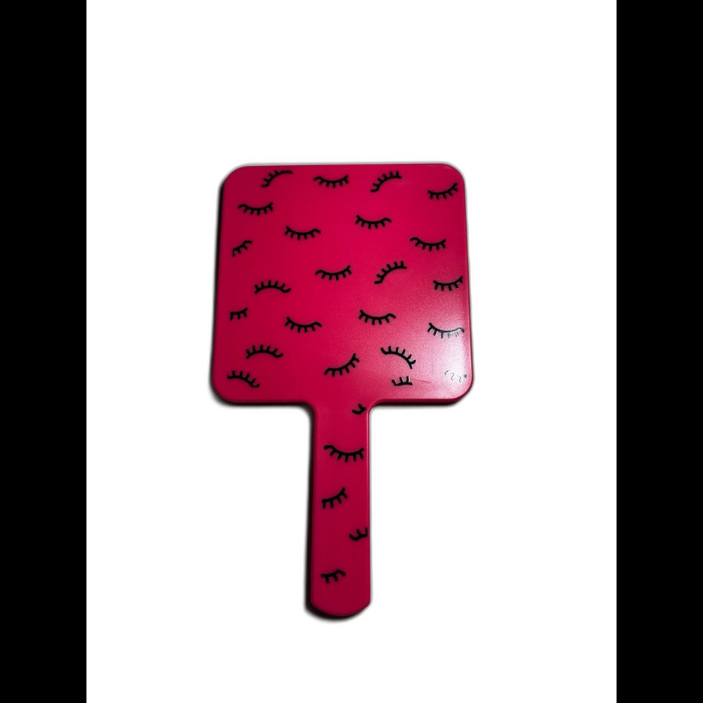 Hot Pink Hand Mirror
